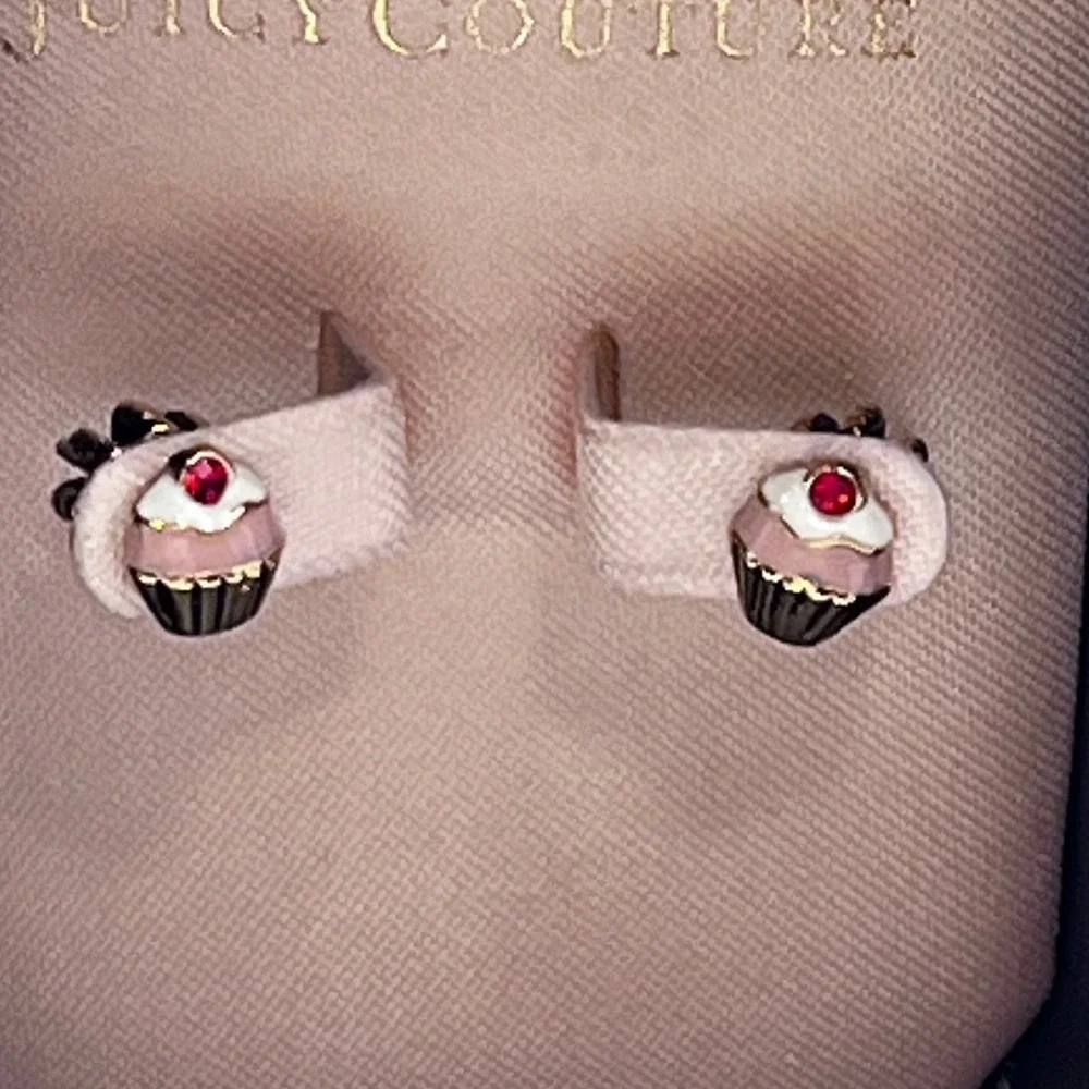 Juicy Couture Cupcake Stud Earrings